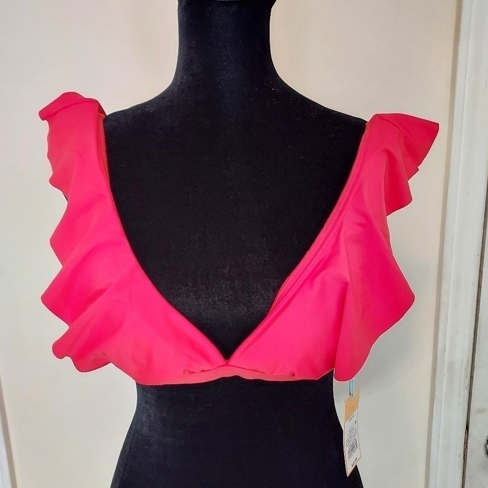 KONA Sol Bikini Top Lively Red